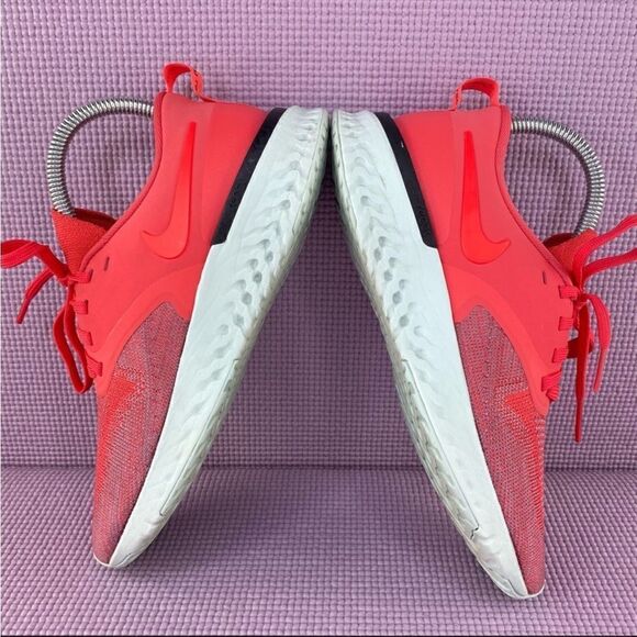 Nike Odyssey React 2 Flyknit Women’s Running Shoes Size 7  Ember Glow AH1016-800 - Picture 9 of 11